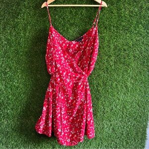 Sanctuary Floral Sleeveless V-Neck Wrap Top